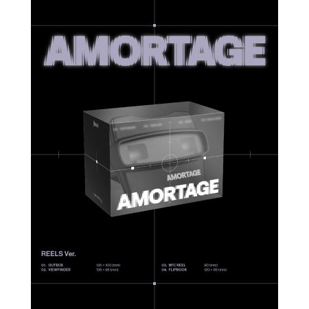 (REELS版)迷你專輯「AMORTAGE」(韓國進口版)