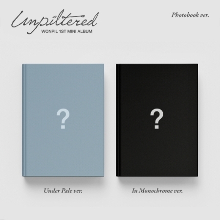 (藍色/Under Pale版)第一張迷你專輯「Unpiltered(Photobook