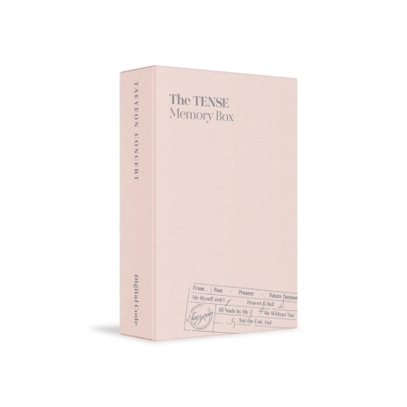 (Ktown4u/數位卡)TAEYEON CONCERT The TENSE Memory Box