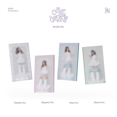 (隨機版)第四張迷你專輯「CEREMONY(Booklet Ver.)」(韓國進口版)