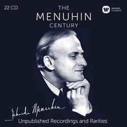 曼紐因世紀典藏一：首度問世秘藏錄音與罕見珍品  22CD