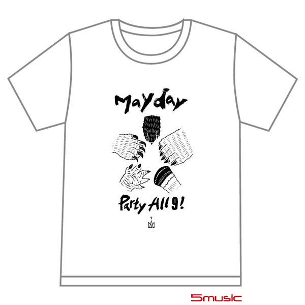 五月天/[JUST ROCK IT 2016] Party All 5! 白趴T-S