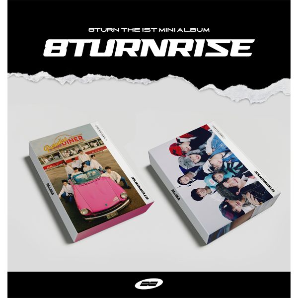 (TURN版)第一張迷你專輯「8TURNRISE」(韓國進口版)