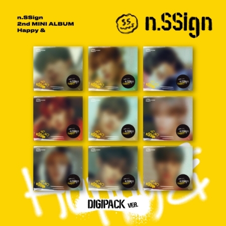 (隨機版)第二張迷你專輯「Happy &(Digipack ver.)」(韓國進口版)