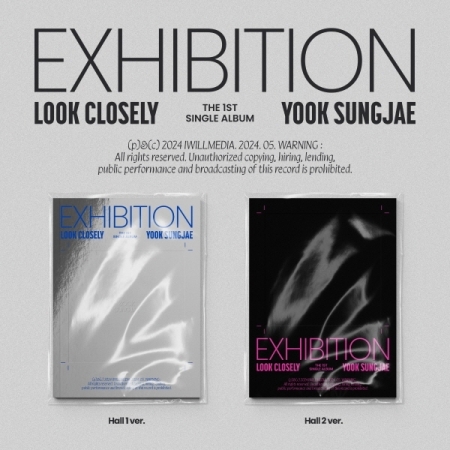 (2版)第一張單曲「EXHIBITION : Look Closely」(韓國進口版)
