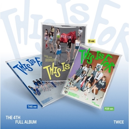 (THIS版/藍色)第四張正規專輯「THIS IS FOR」(韓國進口版)