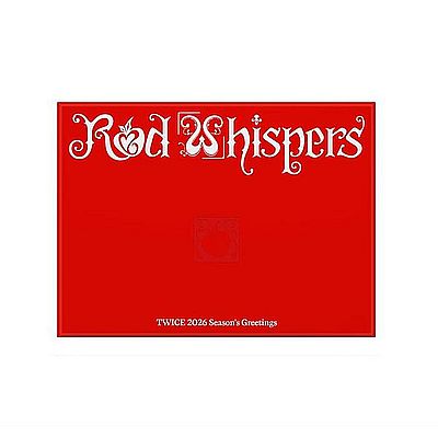 (MAKESTAR版)2026年曆組[RED WHISPERS](韓國進口版)