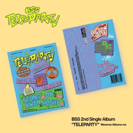 第二張單曲「TELEPARTY(Weverse Albums ver.)」(韓國進口版)