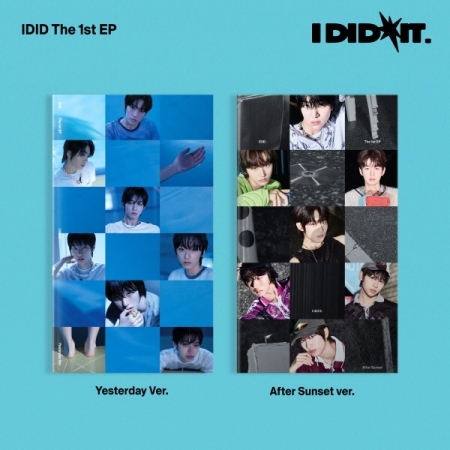 (黑色/After Sunset版)第一張迷你專輯「I did it」(韓國進口版)