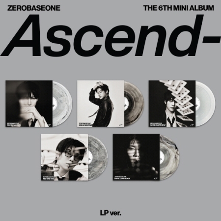 (五版合購版)第六張迷你專輯「Ascend-(LP Ver.)」(韓國進口限量版黑膠LP)