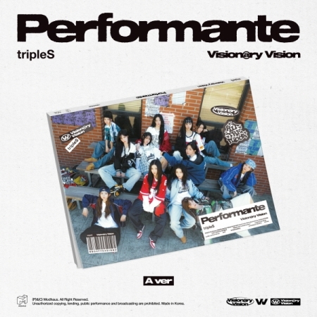 (A版)正規專輯「Visionary Vision [Performante]」(韓國進口版)