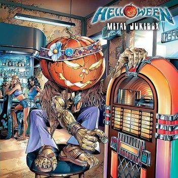 Metal Jukebox 橘紅濺色彩膠