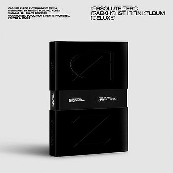 第一張迷你專輯「Absolute Zero(Deluxe ver.)」(韓國進口版)
