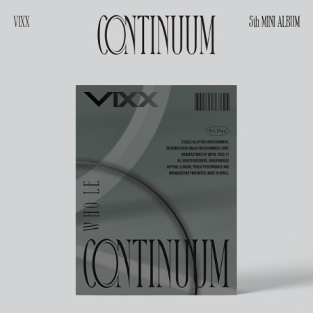 (WHOLE版)第五張迷你專輯「CONTINUUM」(韓國進口版)