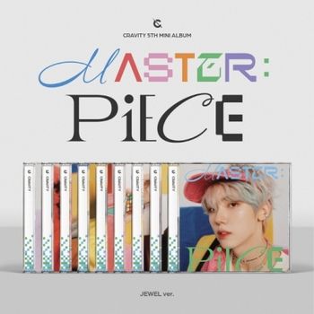(隨機版)第五張迷你專輯「MASTER:PIECE(Jewel Ver.)」(韓國進口版)