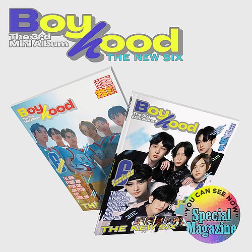 (NOSTALGIA版)第三張迷你專輯「BOYHOOD」(韓國進口版)