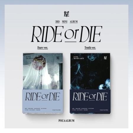 (TRUTH版)第三張迷你專輯「RIDE or DIE(POCAALBUM)」(韓國進口版)
