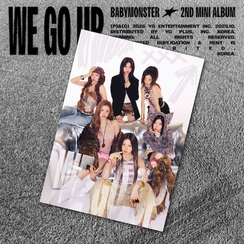 第二張迷你專輯「WE GO UP(POSTCARD Ver.)」(韓國進口版)