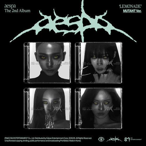 (隨機版)第二張正規專輯「LEMONADE(MUTANT Ver.)」(韓國進口版)