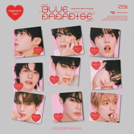 (隨機版)第五張迷你專輯「BLUE PARADISE(Digipack Ver.)」(韓國進口版)