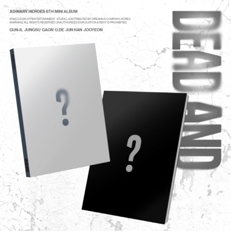 (黑色/Hero版)第八張迷你專輯「DEAD AND」(韓國進口版)