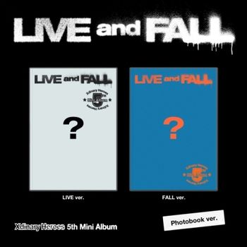(黑字/LIVE版)第五張迷你專輯「LIVE and FALL」(韓國進口版)