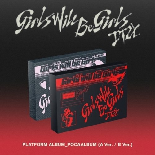 (紅色/A版)「Girls Will Be Girls(PLATFORM ALBUM Ver.)」