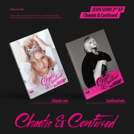 (Chaotic版/白底)第二張迷你專輯「Chaotic & Confused」(韓國進口版)