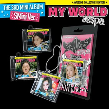 (隨機版)第三張迷你專輯「MY WORLD(SMini Ver.)」(韓國進口版)
