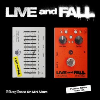 (LIVE/白色)第五張迷你專輯「LIVE and FALL