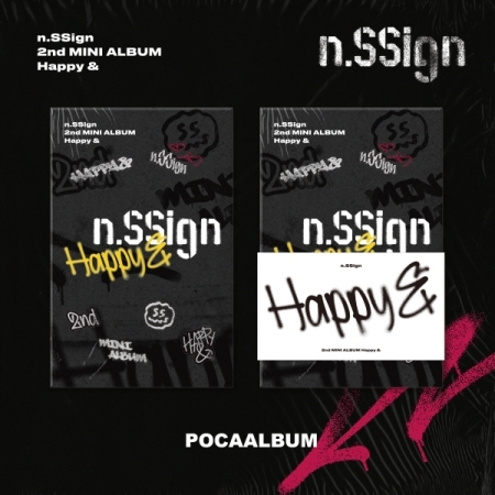第二張迷你專輯「Happy &(POCAALBUM)」(韓國進口版)