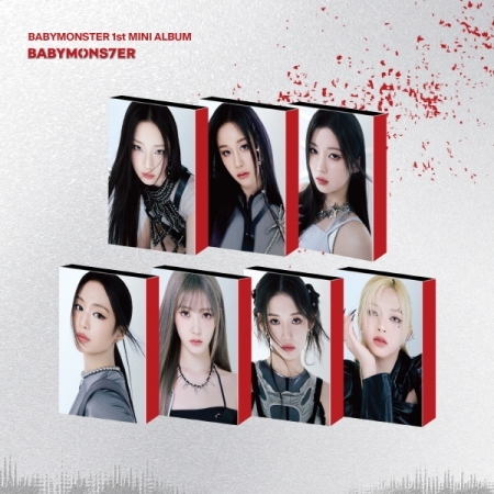 (隨機版)第一張迷你專輯「BABYMONS7ER(YG TAG ALBUM)」(韓國進口版)