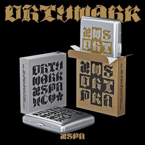 (1版/銀色)單曲「Dirty Work(Dirty Case Ver.)」(韓國進口版)