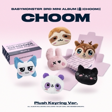 (RUKA版)第三張迷你專輯「CHOOM(Plush Keyring Ver.)」(韓國進口版)