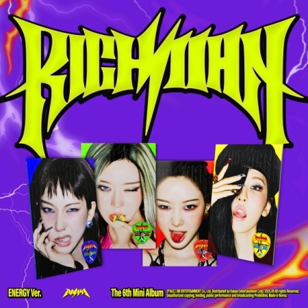 (Winter版)第六張迷你專輯「Rich Man(ENERGY Ver.)」(韓國進口版)