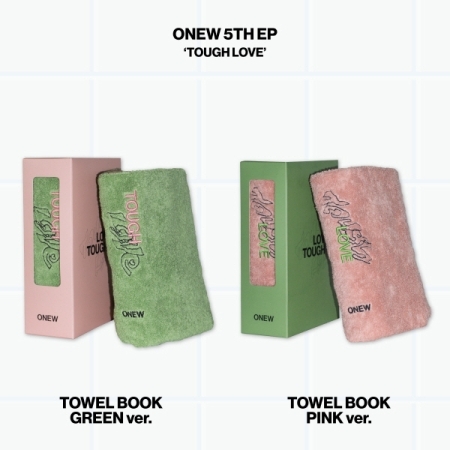 (粉色毛巾版)第五張迷你專輯「TOUGH LOVE(TOWEL BOOK Ver.)」(韓國進口版)