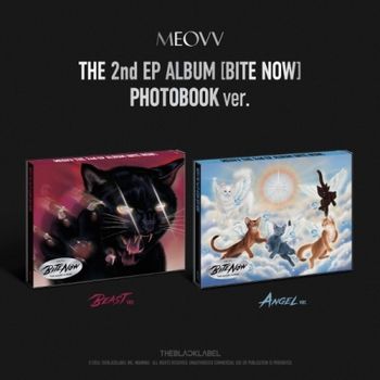 (ANGEL版/藍色)第二張迷你專輯「BITE NOW(PHOTOBOOK ver.)」