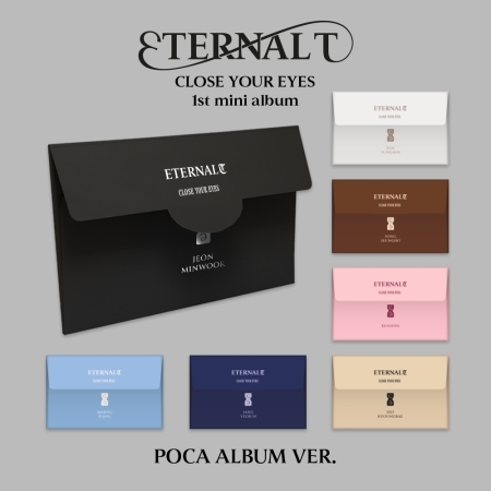 (隨機版)第一張迷你專輯「ETERNALT(POCA ALBUM Ver.)」(韓國進口版)