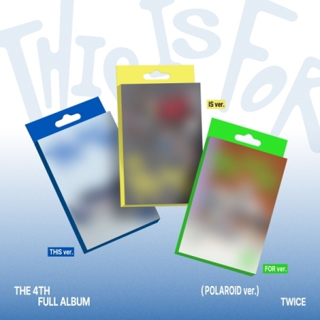 (THIS版/藍色)第四張正規專輯「THIS IS FOR(POLAROID ver.)」