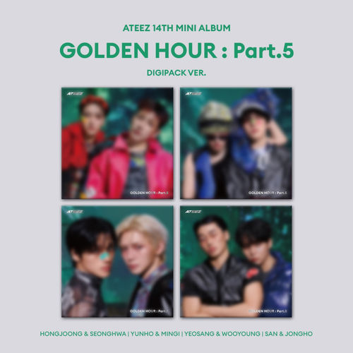 (隨機版)第十四張迷你專輯「GOLDEN HOUR : Part.5(DIGIPACK UNIT