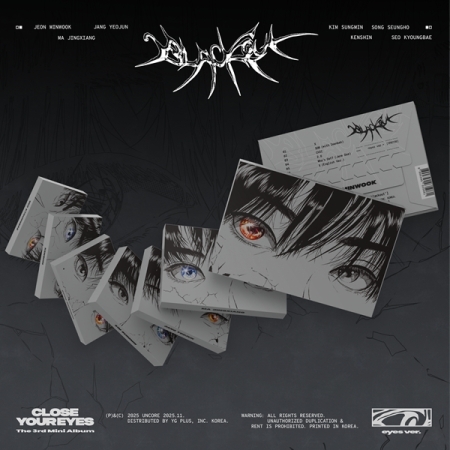 (七版合購版)第三張迷你專輯「blackout(eyes ver.)」(韓國進口版)