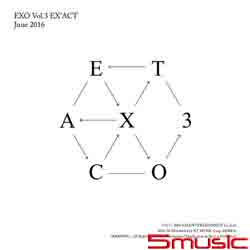 第三張正規專輯「EX`ACT」(韓國進口韓文版/Lucky One版)