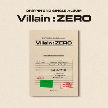 (B版)第二張單曲「Villain : ZERO」(韓國進口)