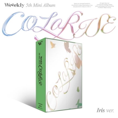 (Iris版)第五張迷你專輯「ColoRise」(韓國進口版)