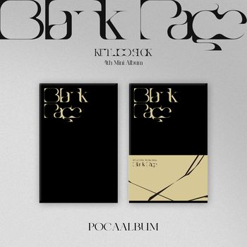 第四張迷你專輯「Blank Page(PocaAlbum)」(韓國進口版)