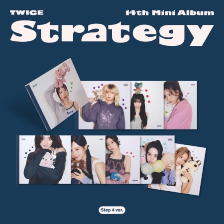 (九版合購版)第十四張迷你專輯「STRATEGY(Step4 ver.)」(韓國進口版)