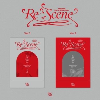 (1版)第一張單曲「Re:scene(PLVE)」(韓國進口版)