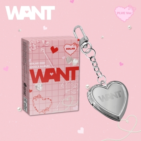 (官網版)第二張單曲「WANT(PLVE Ver.)」(韓國進口版)