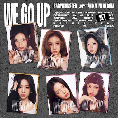 (RORA版)第二張迷你專輯「WE GO UP(PATTERN Ver.)」(韓國進口版)