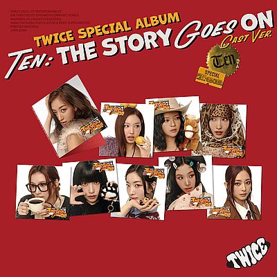 (子瑜版)特別專輯「TEN: The Story Goes On(Cast Ver.)」